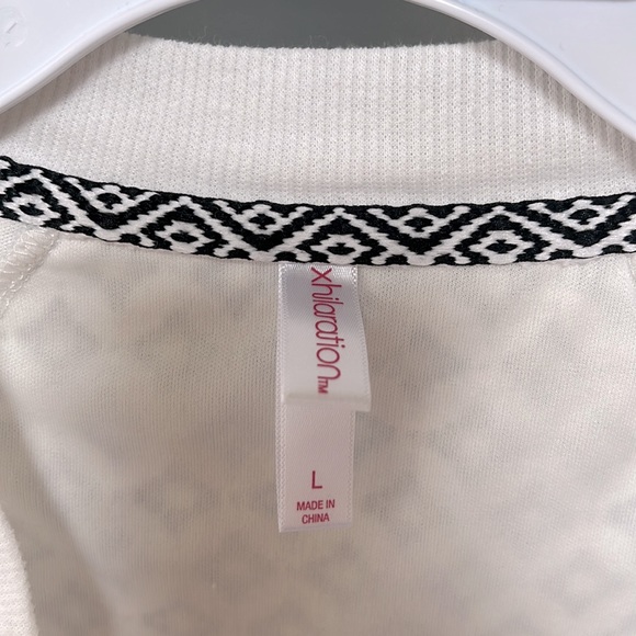 Xhilaration Girls Lace Full Zip Jacket, size L - Picture 2 of 7